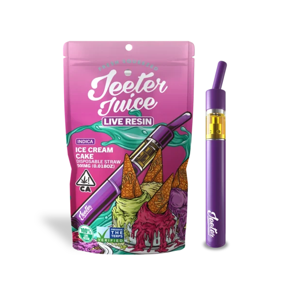 Jeeter Juice Ice Cream Cake